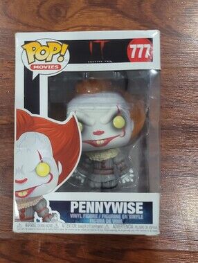 Funko Pop! Movies Pennywise Figure - White/Orange/Yellow